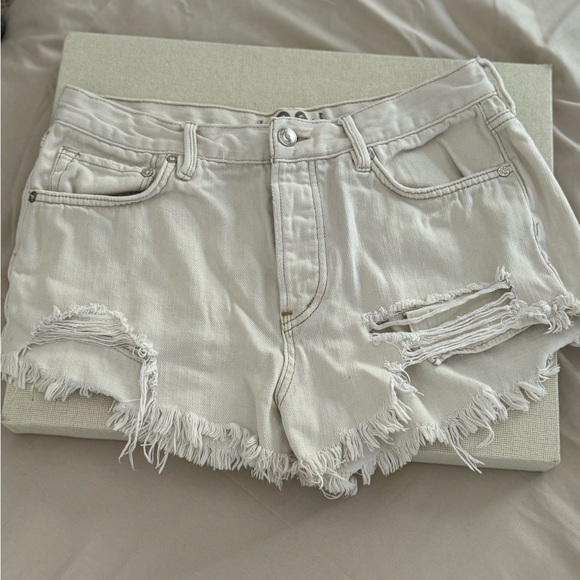FREE People cut off shorts size 28 - Picture 1 of 8